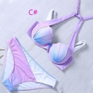 Mermaid swim top and bottom